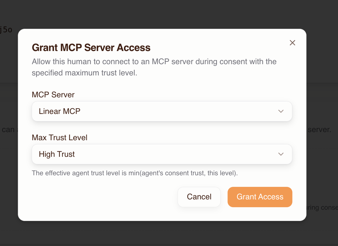Granting High trust level access to the Developer